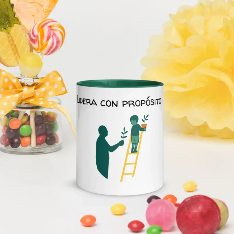 Taza con color interior – Lidera con propósito